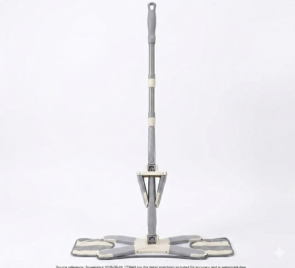 X MOP x-tmicrofiber mop Wet & Dry Mop  (Grey)